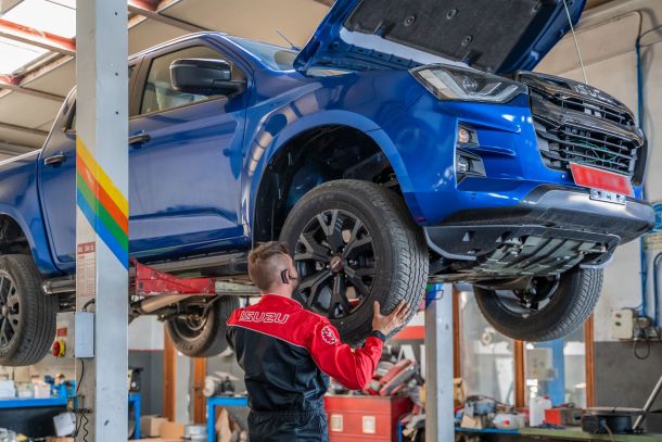Isuzu Teruel - foto trabajo de taller 