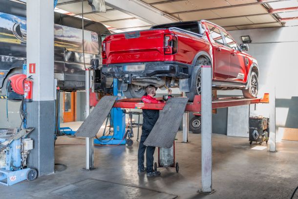 Isuzu Teruel - foto trabajo de taller 